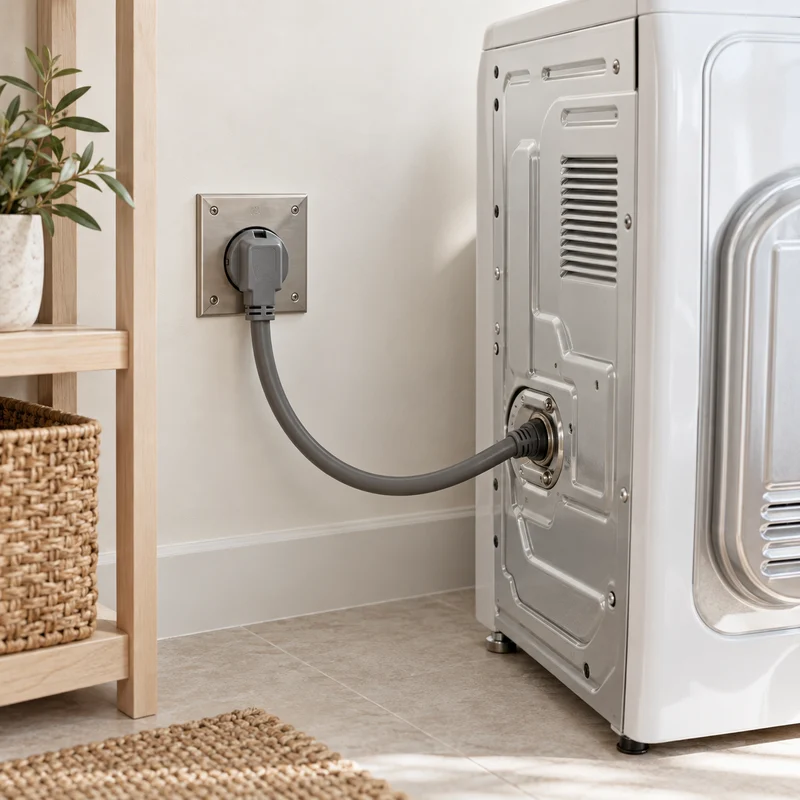 Illustrative Lux catalog scene: Connect Electric Dryer