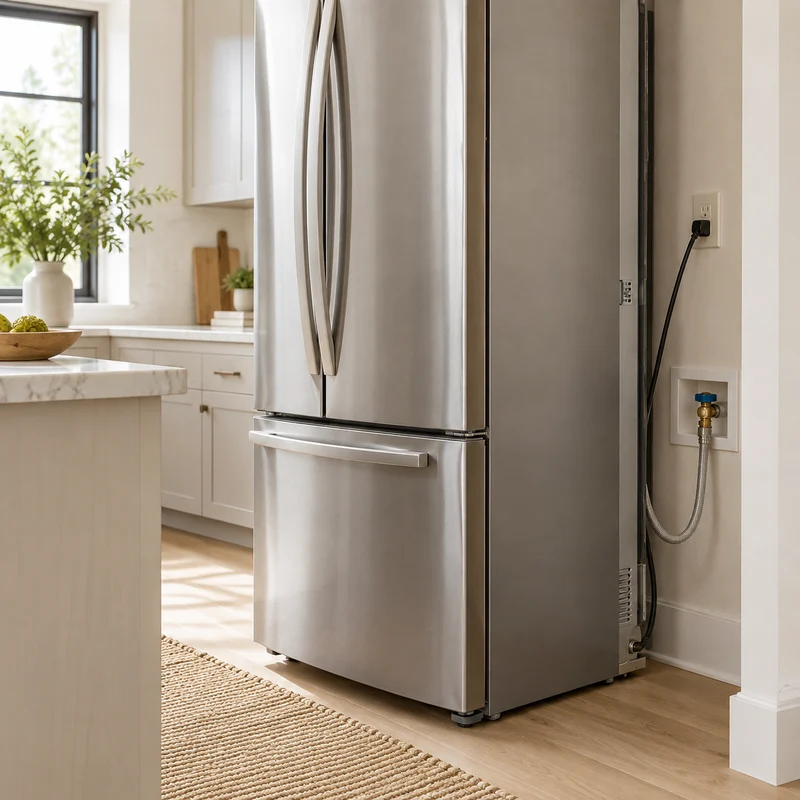 Illustrative Lux catalog scene: Connect Refrigerator