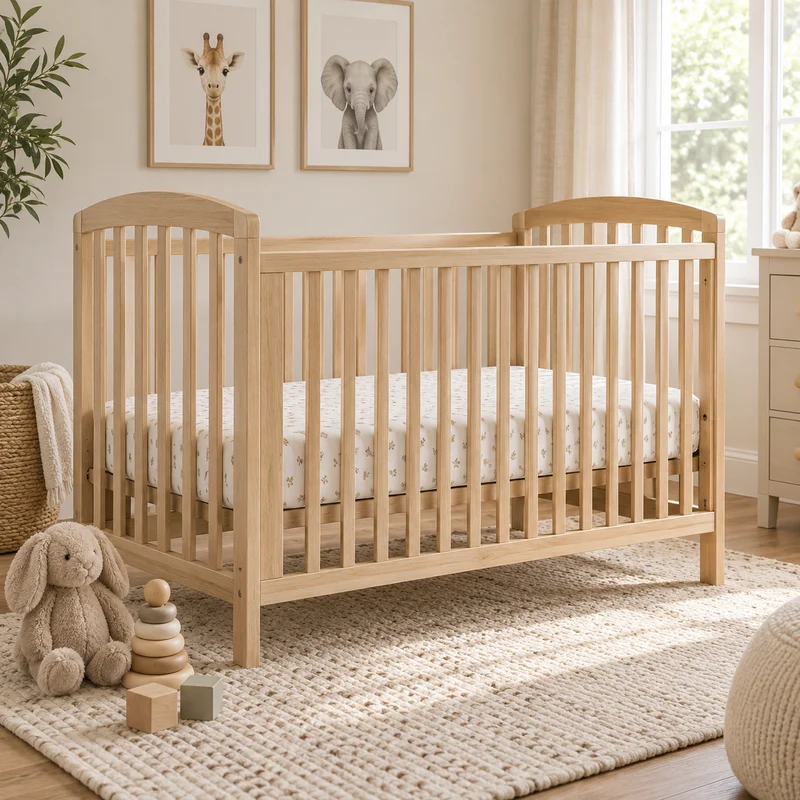 Illustrative Lux catalog scene: Assemble Crib