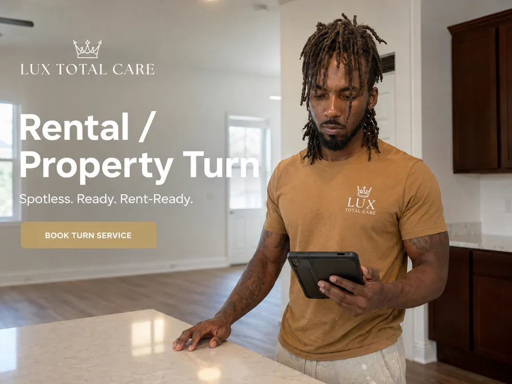 Short-term rental turned over and ready for the next guest